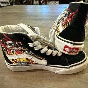 Kids Sk8-Hi Santa Vans